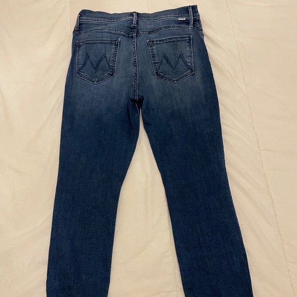 MOTHER The Stash Swooner Ankle Fray "Chick Flick" Size 31 EUC! - Picture 5 of 16